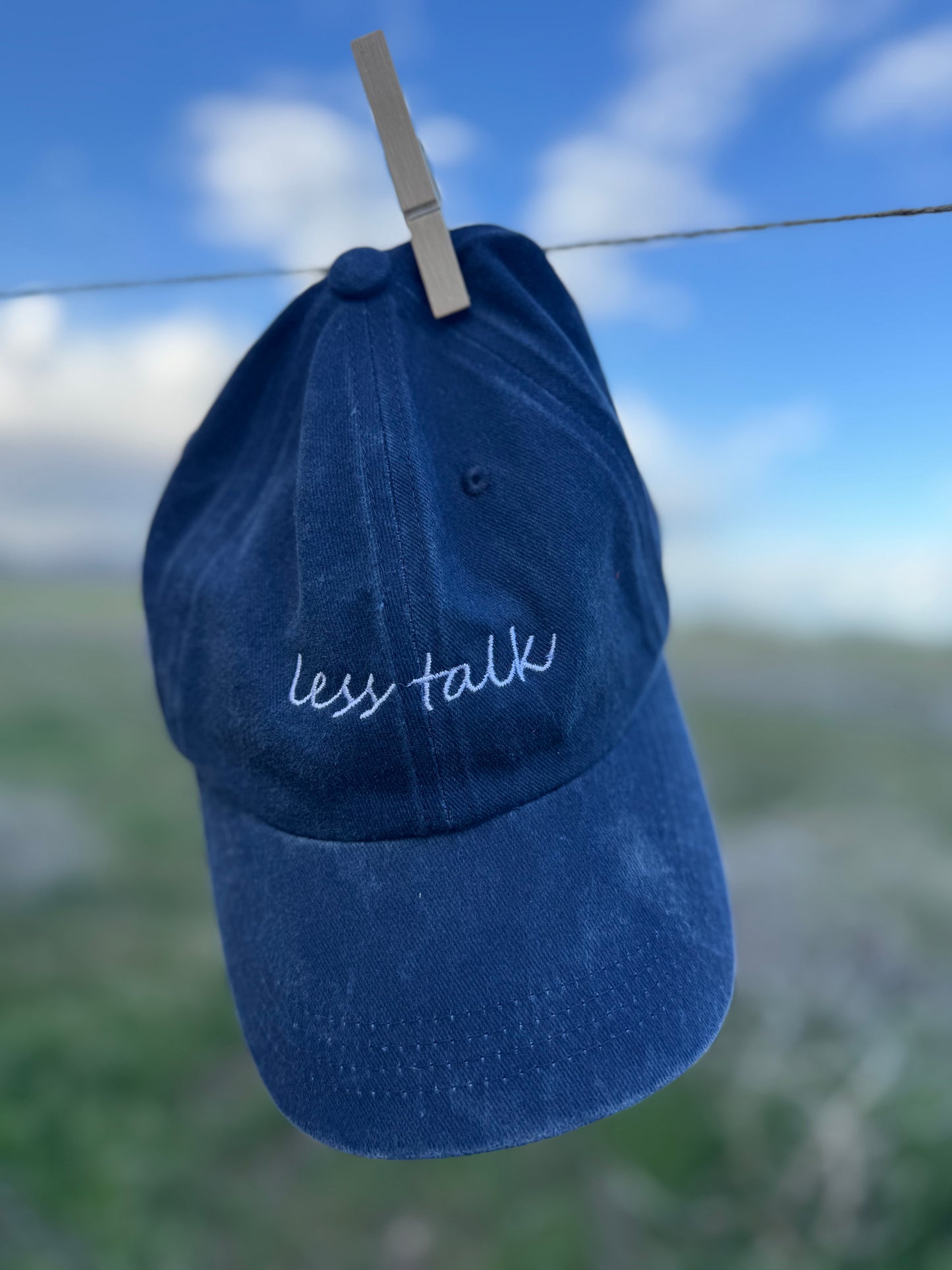 Lake Blue Dad Cap