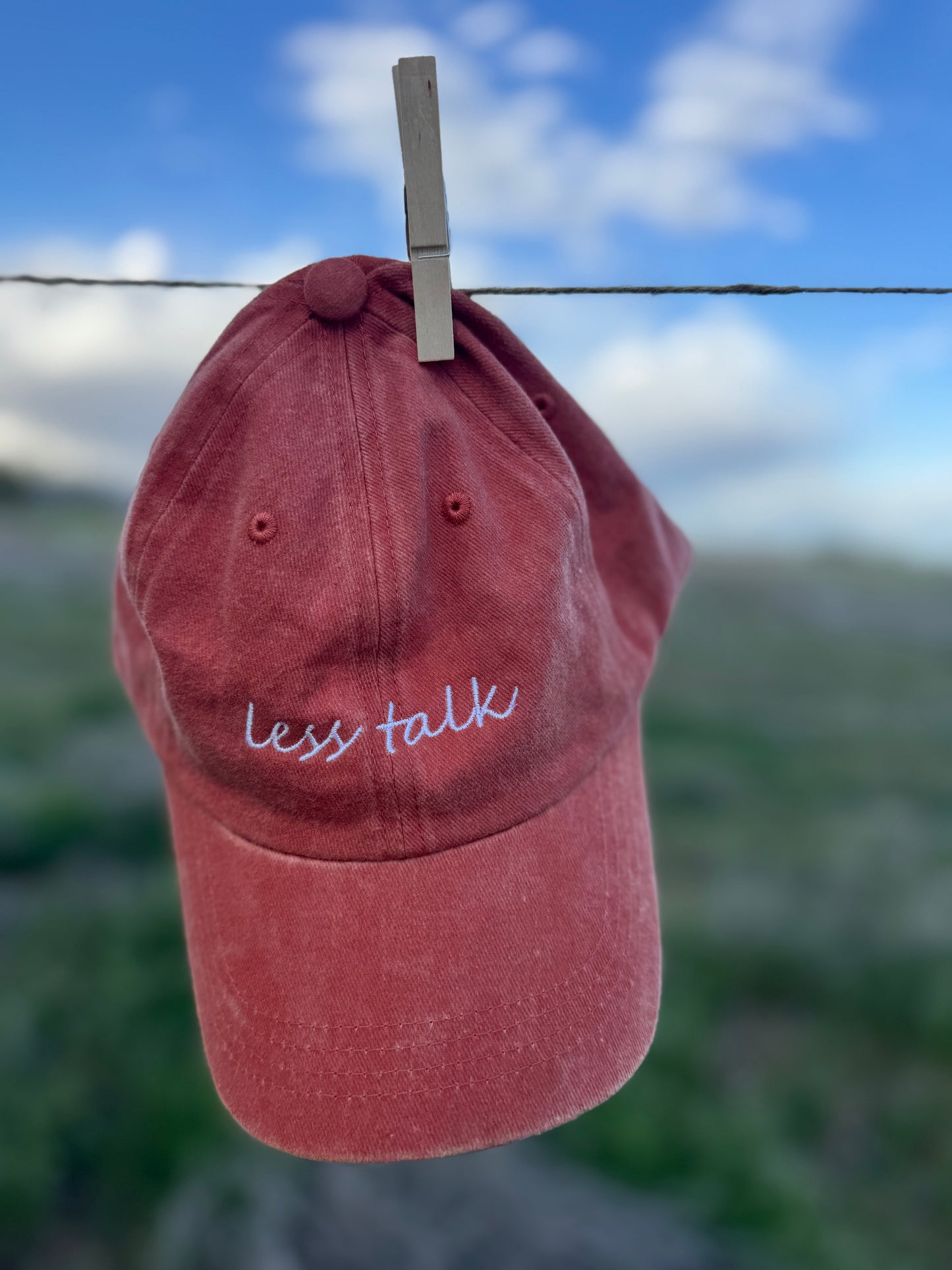 Coral Orange Dad Cap