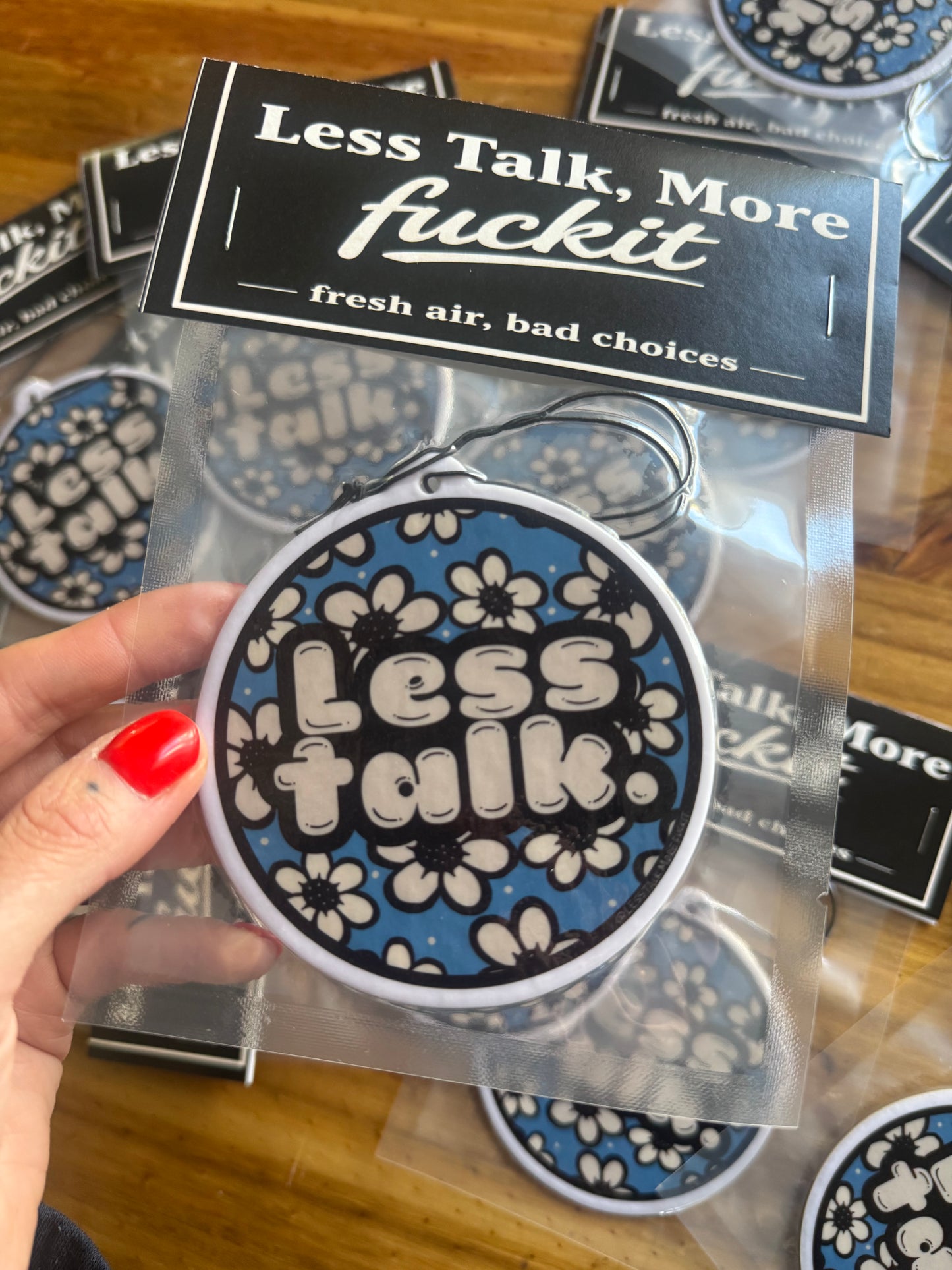 Air Freshie-Less Talk Floral