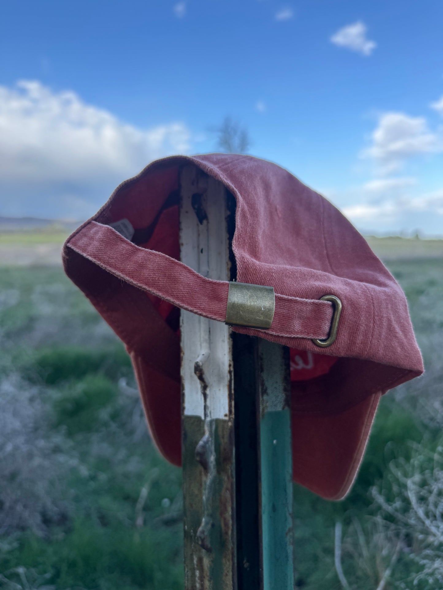 Coral Orange Dad Cap