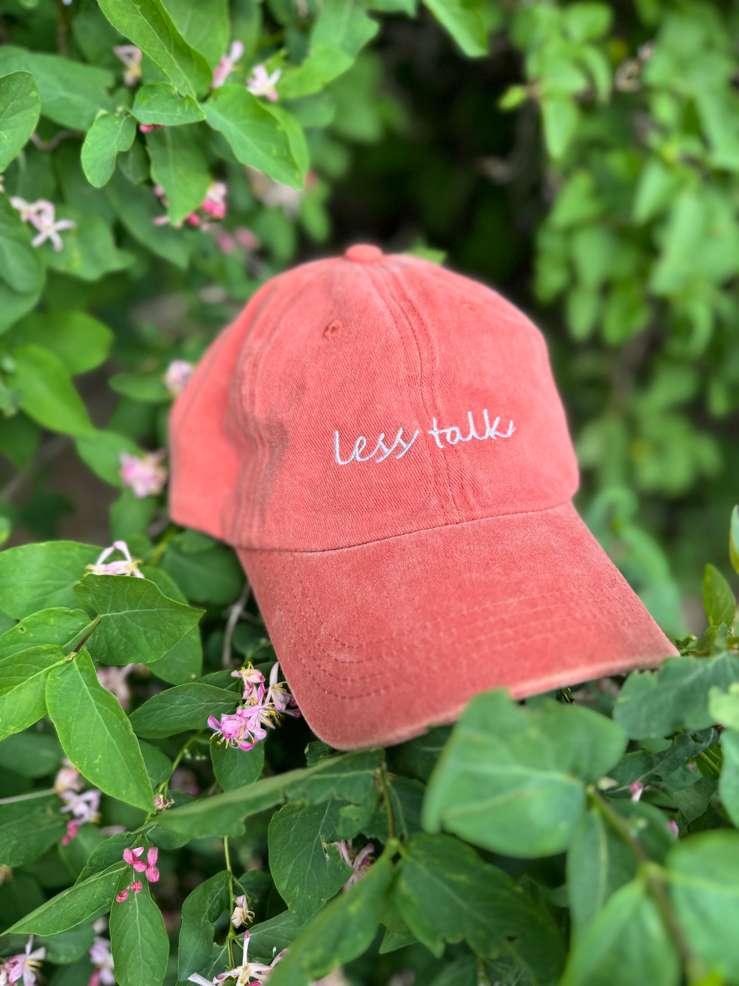 Coral Orange Dad Cap
