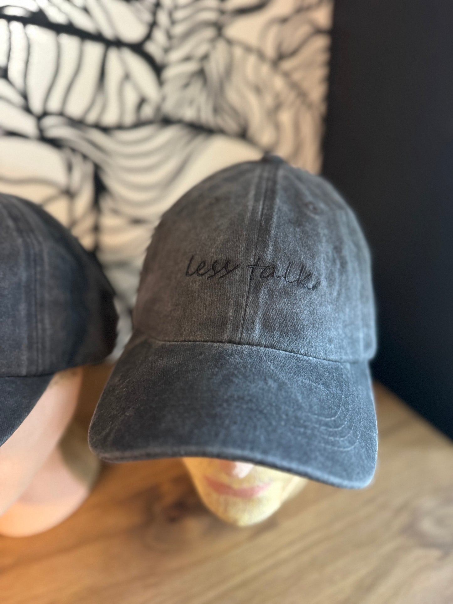 Black on Black Dad Cap
