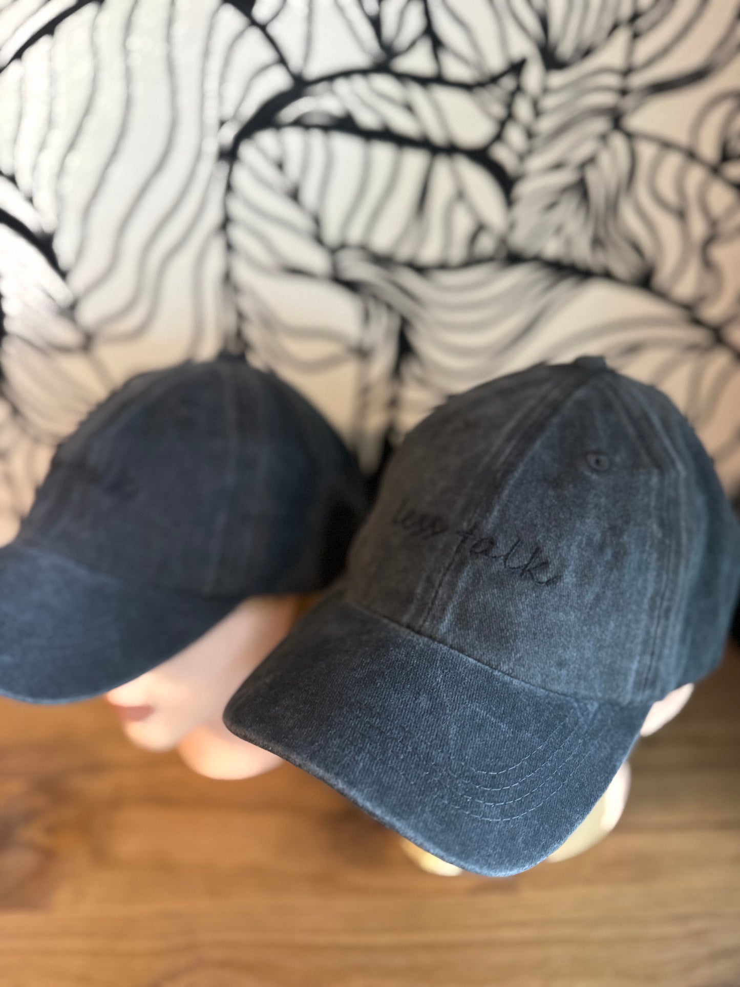 Black on Black Dad Cap