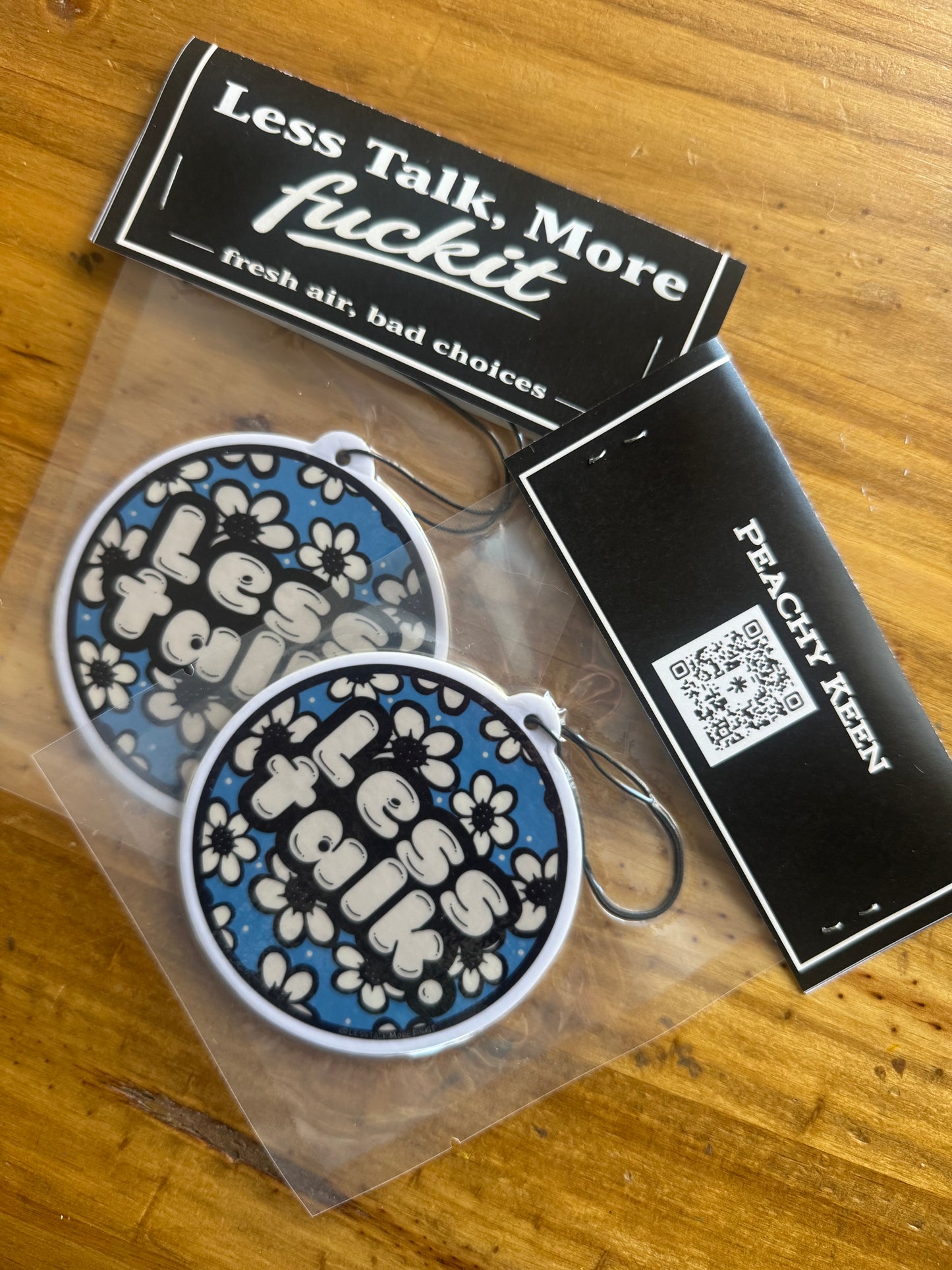 Air Freshie-Less Talk Floral