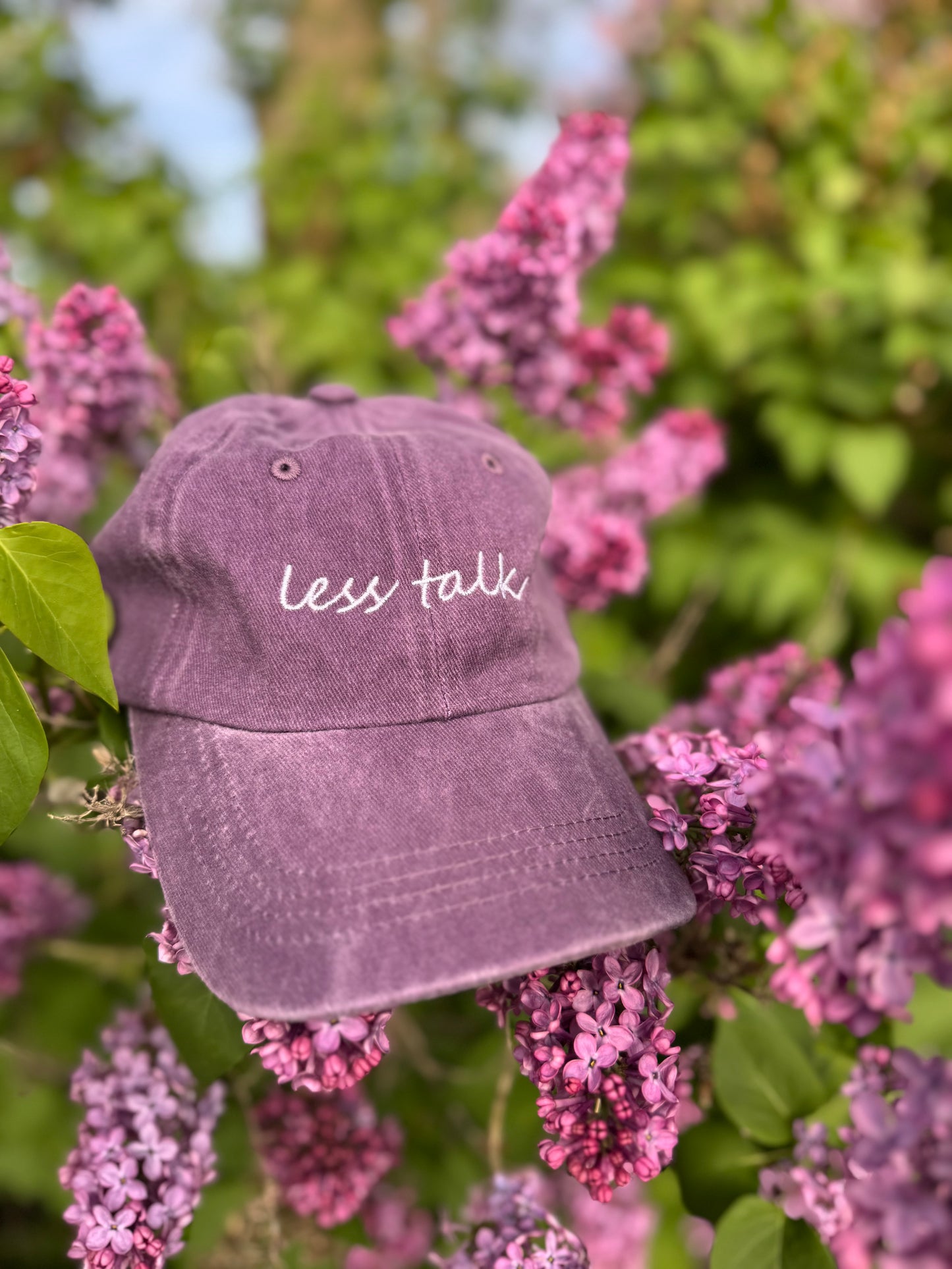 Plum Dad Cap