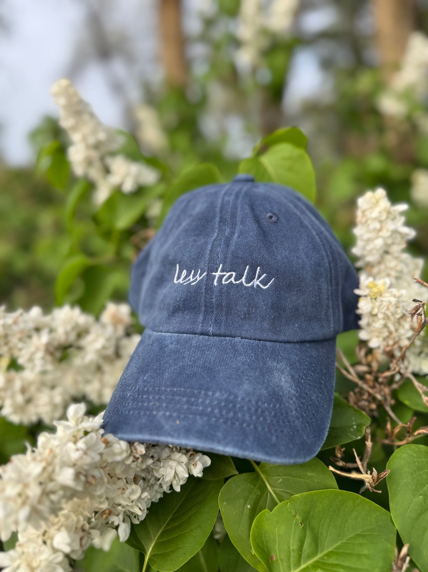 Lake Blue Dad Cap